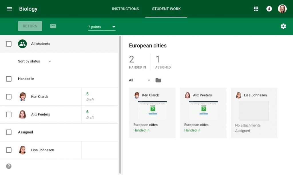 مميزات Google Classroom